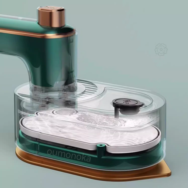 Mini Rotating Steam Iron Handheld Wet And Dry Double Hot Steam Generator Portable Garment Steamer Home Travelling Hanging Ironin