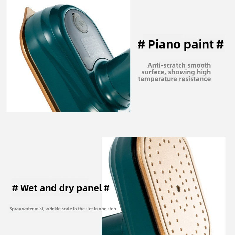 Mini Rotating Steam Iron Handheld Wet And Dry Double Hot Steam Generator Portable Garment Steamer Home Travelling Hanging Ironin