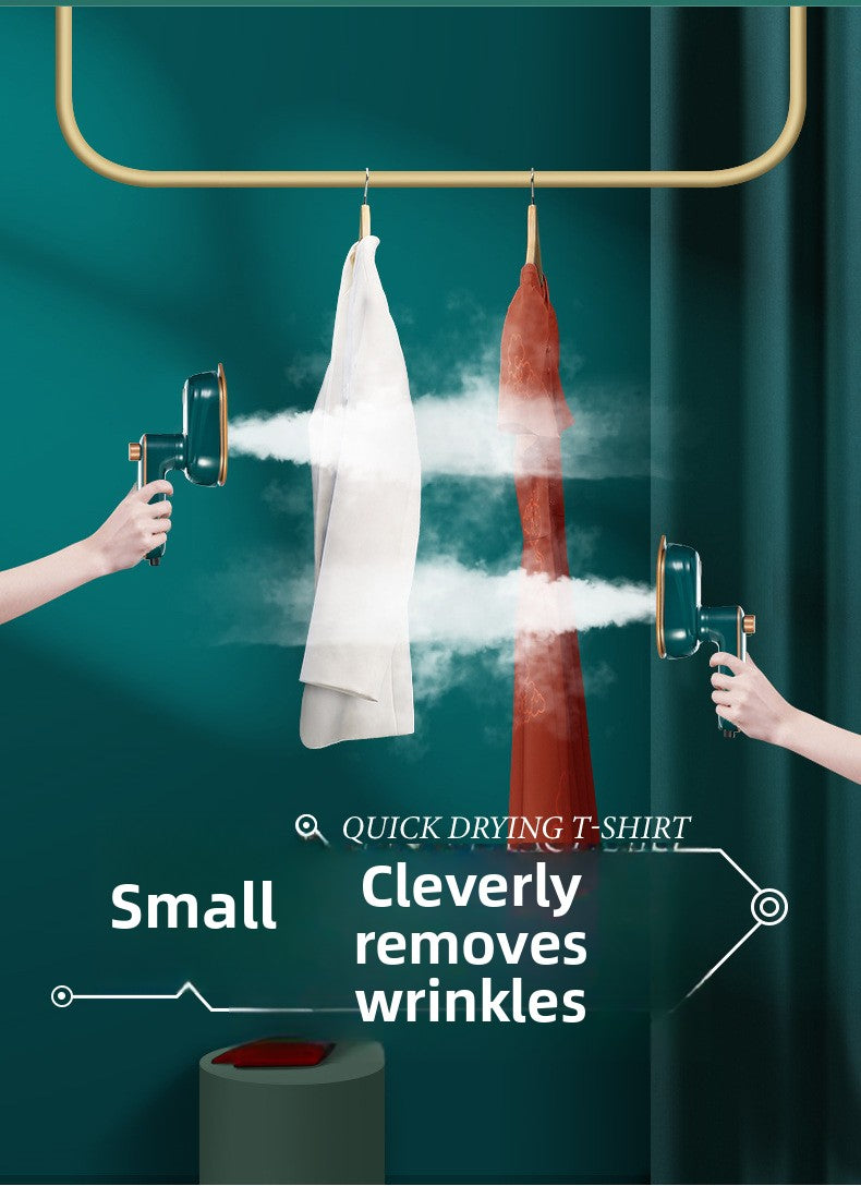 Mini Rotating Steam Iron Handheld Wet And Dry Double Hot Steam Generator Portable Garment Steamer Home Travelling Hanging Ironin
